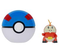 Pokemon - Clip 'n' Go - Fuecoco + gran bola/juguetes