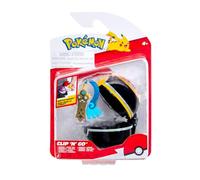 Pokémon Clip N Go Honedge W. Luxury Ball - Compatible con figuras de batalla y juegos de cinturón. Juguete oficial de Pokemon para niños 3+