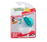 Pokémon Clip ‘N’ Go Horsea and Net Ball - Includes 2-Inch Battle Figure and Net Ball Accessory