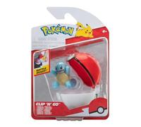 Pokémon Clip ‘N’ Go Squirtle y Poké Ball de Pokémon - Incluye una Figura de acción de 5 cm y un Accesorio Poké Ball