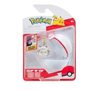 Pokemon Clip ‘N’ Go Togedemaru and Premier Ball - Includes 2-Inch Battle Figure and Premier Ball Accessory