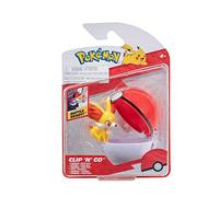 Pokemon-Clip'n'Go Balls-Fynx & Poké Ball, Color PKW3132