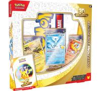 Pokémon: Colección con póster de la expansión 30° Aniversario del GCC Pokémon (3 Cartas promocionales, 1 póster y 3 Sobres de expansión), edición en Italiano