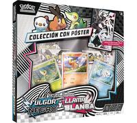 Pokémon: Colección con póster Teselia de JCC Pokémon (3 Cartas holográficas de promoción y 4 Sobres de Mejora)