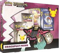 Pokémon Colección de Celebraciones Dragapult Prime, Juego de Cartas para 2 Jugadores a Partir de 6 años, más de 10 Minutos de Tiempo de Juego