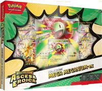 Pokemon - Colección Mega Meganium EX Ascenso Heroico Kit 1