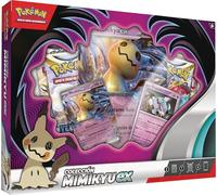 Pokémon: Colección Mimikyu ex (2 Cartas holográficas de promoción, 1 Carta holográfica de Gran tamaño y 4 Paquetes de Mejora)