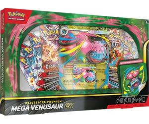 Pokémon: Colección Premium Mega Venusaur-ex del GCC Pokémon (una Tarjeta Promocional holográfica, una Tarjeta Promocional lenticular Gigante y Ocho Sobres de expansión)