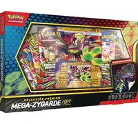Pokémon: Colección prémium Mega-Zygarde ex (1 Carta de promoción, 1 Carta de Gran tamaño con Efecto 3D, 1 Pegatina Especial y 8 Sobres de Mejora)
