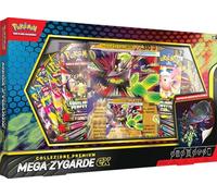 Pokémon: Colección Premium Mega Zygarde-ex del GCC Pokémon (una Carta Promocional, una Tarjeta lenticular Gigante, una Pegatina y Ocho Sobres de expansión), edición en Italiano