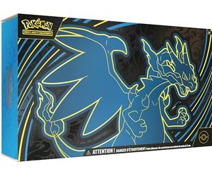 Pokémon: Colección Ultra-Premium Mega Dracaufeu X-ex (2 Cartas promocionales Brillantes, 18 Refuerzos y Accesorios de Juego Premium)