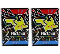 Pokémon Colorful Cuaderno Folio 80 Hojas (Paquete de 2)