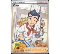 Pokemon - Cook - TG25 - Galería de entrenadores - Origen perdido - Tarjeta holográfica de arte completo