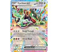 Pokemon - Cyclizar ex 159/191 - Surging Sparks - Tera Double Rare - Tarjeta individual de aluminio