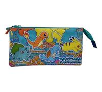 Pokémon CYP Estuche Portatodo Triple Pokemon Urban Colors 78100