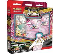 Pokemon Deck Mega-Combat - Mega Diancie-ex del JCC Pokémon (1 Deck Listo para el Empleo de 60 Cartas)