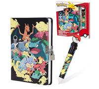 Pokémon Diario con Candado o Libreta Kawaii con Anime Material Escolar Set Papeleria para Niños Pikachu Utiles Escolares Regalos para Niños (Conjunto de cuadernos múltiples)