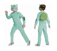 DISGUISE 105459K-20L BULBASAUR CLASSIC Pokemon - Disfraz y accesorios, verde, talla única
