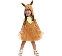 DISGUISE 112309-15L EEVEE TUTU - Vestido Pokemon Accesorios, marrón, talla única