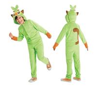 Pokémon, Disfraz de Grookey con capucha incluída de Disguise para Niños