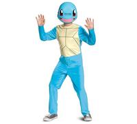 Pokemon - Disfraz de Squirtle para niños, disfraz clásico de personaje para niños
