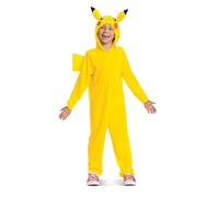 Disguise Costumes Disfraz de Pikachu de Pokemon para niños de 7 a 8 años, amarillo, talla M