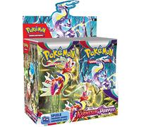 Pokémon- Display-Box Karmesin & Purpur Caja expositora, Multicolor, Medio (184-46569)