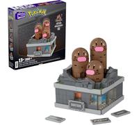 POKEMON DUGTRIO Mega Construx MINI MOTION Playset Mini Figura 350 Piezas HTH73