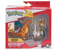 Pokémon - Pack Battle Ready Eevee, Sirfetch y Charizard