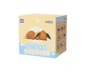 Pokémon Eeveelutions Sleeping Series Blind Box - Figura coleccionable de Evoli & Desarrollos | Caja sorpresa con figura aleatoria | Bonita figura de Pokémon Mini para coleccionar y decorar