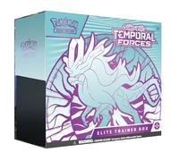 Pokémon TCG: Scarlet & Violet-Temporal Forces Elite Trainer Box - Walking Wake (1 Tarjeta Promocional de Melena de aleteo de Arte Completo, 9 potenciadores y Accesorios Premium)
