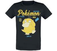 Pokémon Enton - Vintage Hombre Camiseta Negro L 100% algodón Regular