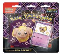 Pokémon Escarlata Y Púrpura Destino De Paldea Colección Con Adhesivo Maschif...