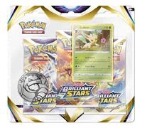 Pokémon- Estrellas Paquete, Individual, Multicolor, 5. Triple Pack Booster (180-85001)