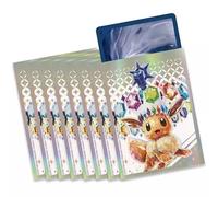 Pokemon Evoli - Evoluciones Prismáticas Elite Top Trainer Box Sleeves Fundas Gloss para Tarjetas, Fundas para Cartas Paquete de 65 Piezas, para Juegos de Cartas Coleccionables con Protección de Envío