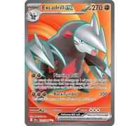 Pokemon - Excadrill ex - 160/086 - SV: Black Bolt (BLK) - Ultra Rare - Arte completo - Tarjeta individual
