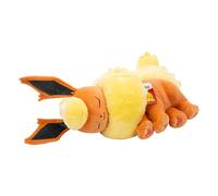 Pokémon Felpa durmiente 45 cm Flareon - naranja/amarillo - Juguete coleccionable acolchado oficial para niños a partir de 2 años