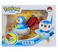 Pokemon | Figura coleccionable articulada de Pokeball | Más de 15 años | Estilo caja 5 | Piplup