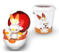 Pokemon | Figura coleccionable articulada de Pokeball | Más de 15 años | Estilo de caja 3 | Scorbunny