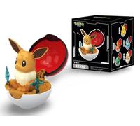 Pokemon | Figura coleccionable articulada de Pokeball | Más de 15 años | Estilo de caja 4 | Eevee