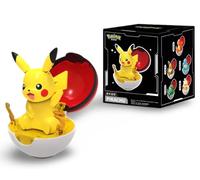Pokemon | Figura coleccionable articulada de Pokeball | Más de 15 años | Estilo de caja 4 | Pikachu