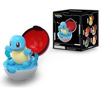 Pokemon | Figura coleccionable articulada de Pokeball | Más de 15 años | Estilo de caja 4 | Squirtle