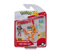 Pokemon PKW3058 3-Pak Figure, mutli