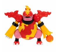 Pokémon Figura de Batalla Magmortar de 4.5 Pulgadas con cañón de Bola de Fuego, Multicolor (JAZWARES PKW0169)