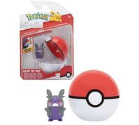 Pokeball jazwares pokemon clip 'n' go morpeko + pokebola