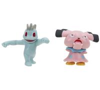 Pokémon Figuras 5 cm Machop & Snubbull - Juguetes Nueva 2023 - Figuras Licenciado Oficialmente Juguetes