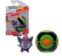 Pokémon Figuras 5 cm Zorua - Juguetes Clip N Go Nueva 2023 - Figuras Bolas Licenciado Oficialmente Juguetes