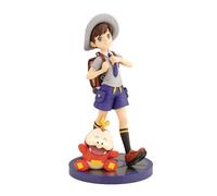 Pokémon: Florian con Estatua de Fuecoco ARTFX J