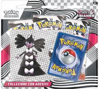 POKEMON FUEGO BLANCO COLECCIÓN CON ADHESIVO - ITALIANO - PREVENTA 1/08/2025
