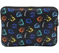 Pokémon- Funda para Portátil 15 Pulgadas, Maletín de Ordenador, Funda Protectora Portátil, Impermeable, Color negro, Producto Oficial (CyP Brands)